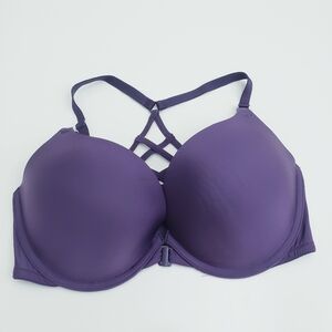 Victoria's Secret Pushup Lined Racerback Criss Cross Lined